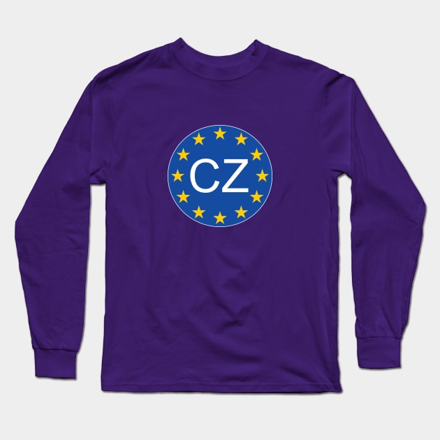 Czech Republic Cesko Long Sleeve T-Shirt by Travellers